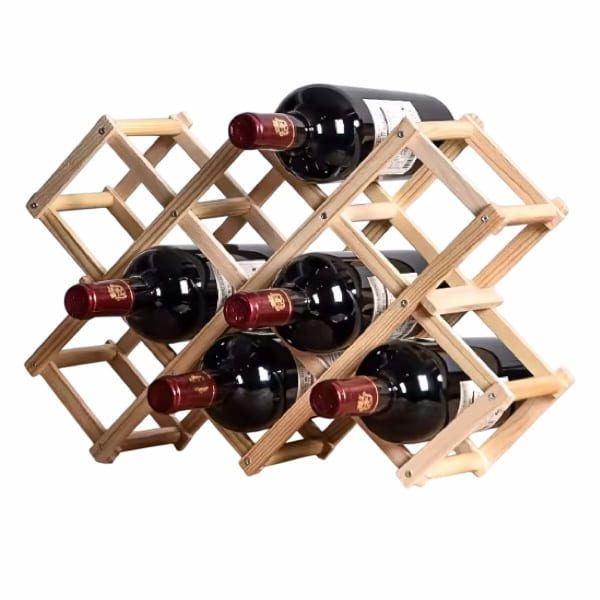 cover Wooden Wine Racks 1Pcs Sturdy Wooden Shelves-min
